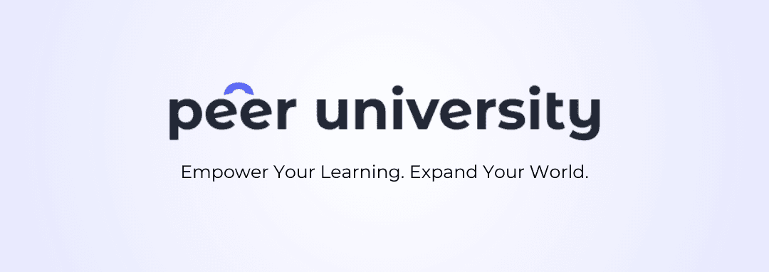 Cover Image for Welcome to Peer University: A New Chapter in Online Learning